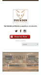 Mobile Screenshot of foxsden.com